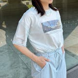 【kutir】チュールシアーTシャツ | kutir | 詳細画像9 