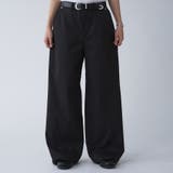 ブラック | POLYESTER WIDE CURVE | kutir