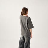 LAYERED PIGMENTDYED TEE | kutir | 詳細画像3