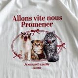 【kutir】cat/ 猫デザイン アソートTシャツ | kutir | 詳細画像13