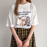 【kutir】cat/ 猫デザイン アソートTシャツ | kutir | 詳細画像2