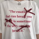 【kutir】アソートリボンロゴTシャツ | kutir | 詳細画像34
