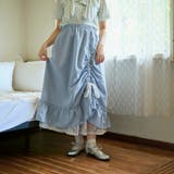【kutir】【クティールとレトロ】2WAYドロストレースリボンスカート | kutir | 詳細画像22 