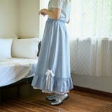 【kutir】【クティールとレトロ】2WAYドロストレースリボンスカート | kutir | 詳細画像24 