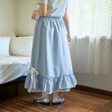 【kutir】【クティールとレトロ】2WAYドロストレースリボンスカート | kutir | 詳細画像25 