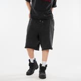 ブラック | VINTAGELIKE SWEAT SHORTS | kutir