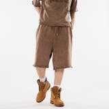 ブラウン | VINTAGELIKE SWEAT SHORTS | kutir