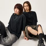 ブラック系 | DRAWCORD HENLEY NECK | kutir
