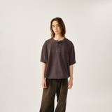ブラウン系 | DRAWCORD HENLEY NECK | kutir