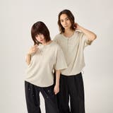 杢グレー | DRAWCORD HENLEY NECK | kutir