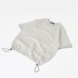 杢グレー | DRAWCORD VNECK SHORT | kutir