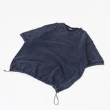 ネイビー | DRAWCORD VNECK SHORT | kutir