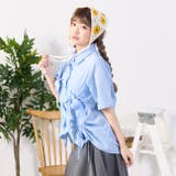 【kutir】半袖アソートドロストリボンシャツ | kutir | 詳細画像42
