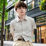 アイボリー | CROPPED OVERSIZED CHECK | kutir