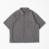 CROPPED OVERSIZED CHECK | kutir | 詳細画像16