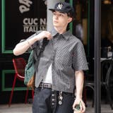 CROPPED OVERSIZED CHECK | kutir | 詳細画像1