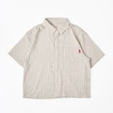 CROPPED OVERSIZED CHECK | kutir | 詳細画像18