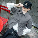 CROPPED OVERSIZED CHECK | kutir | 詳細画像3