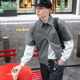 CROPPED OVERSIZED CHECK | kutir | 詳細画像4