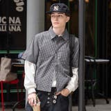 CROPPED OVERSIZED CHECK | kutir | 詳細画像5