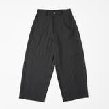 チャコールグレー | BARREL LEG SLACKS | kutir