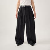 STRIPE TUCK WIDE | kutir | 詳細画像1