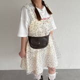 ホワイト | 【kutir】アソートシアーティアードフリルミニワンピース | kutir