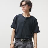 ネイビー | Snap Button Henry | kutir