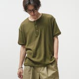 カーキ | Snap Button Henry | kutir