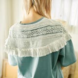 【kutir】【クティールとレトロ】レースツケエリSETネコTシャツ | kutir | 詳細画像22