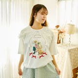 【kutir】【クティールとレトロ】レースツケエリSETネコTシャツ | kutir | 詳細画像3