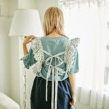【kutir】【クティールとレトロ】レースツケエリSETネコTシャツ | kutir | 詳細画像31