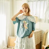【kutir】【クティールとレトロ】レースツケエリSETネコTシャツ | kutir | 詳細画像4