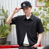 DRAWCORD STRIPE SHIRT | kutir | 詳細画像1