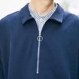 halfzip shirts 襟付きハーフジップシャツプルオーバー | kutir | 詳細画像6 