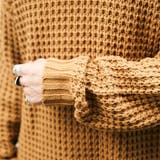 waffle big knit | kutir | 詳細画像21 