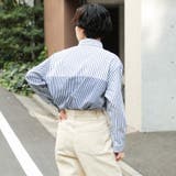 【kutir】切り替えストライプシャツ | kutir | 詳細画像8 