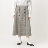 イエロー | 【kutir】ダブルボタンスカート | kutir