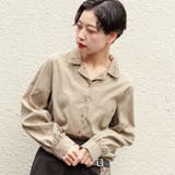 【kutir】襟レースシャツ | kutir | 詳細画像6 