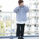  【kutir】【ビッグシルエット】ストライプ フードシャツ | kutir | 詳細画像17 