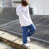  【kutir】【ビッグシルエット】ストライプ フードシャツ | kutir | 詳細画像4 