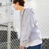  【kutir】【ビッグシルエット】ストライプ フードシャツ | kutir | 詳細画像6 