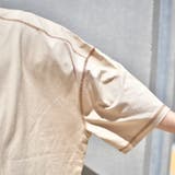 【kutir】【ウルトラルーズシルエット】配色ステッチTシャツ | kutir | 詳細画像15 