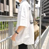 【kutir】【ビッグシルエット】バックプリントシャツ | kutir | 詳細画像4 