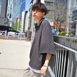 【kutir】【ビッグシルエット】ハーフジップシャツ リングジップ | kutir | 詳細画像7 