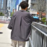 【kutir】【ビッグシルエット】ハーフジップシャツ リングジップ | kutir | 詳細画像8 