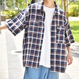 【kutir】【ビッグシルエット】チェックダブルポケットシャツ | kutir | 詳細画像25 