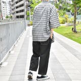 【kutir】【ビッグシルエット】チェックダブルポケットシャツ | kutir | 詳細画像3 