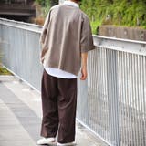 【kutir】ビッグシルエットラガーシャツ | kutir | 詳細画像3 