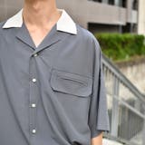 【kutir】衿配色オープンカラーシャツ | kutir | 詳細画像12 